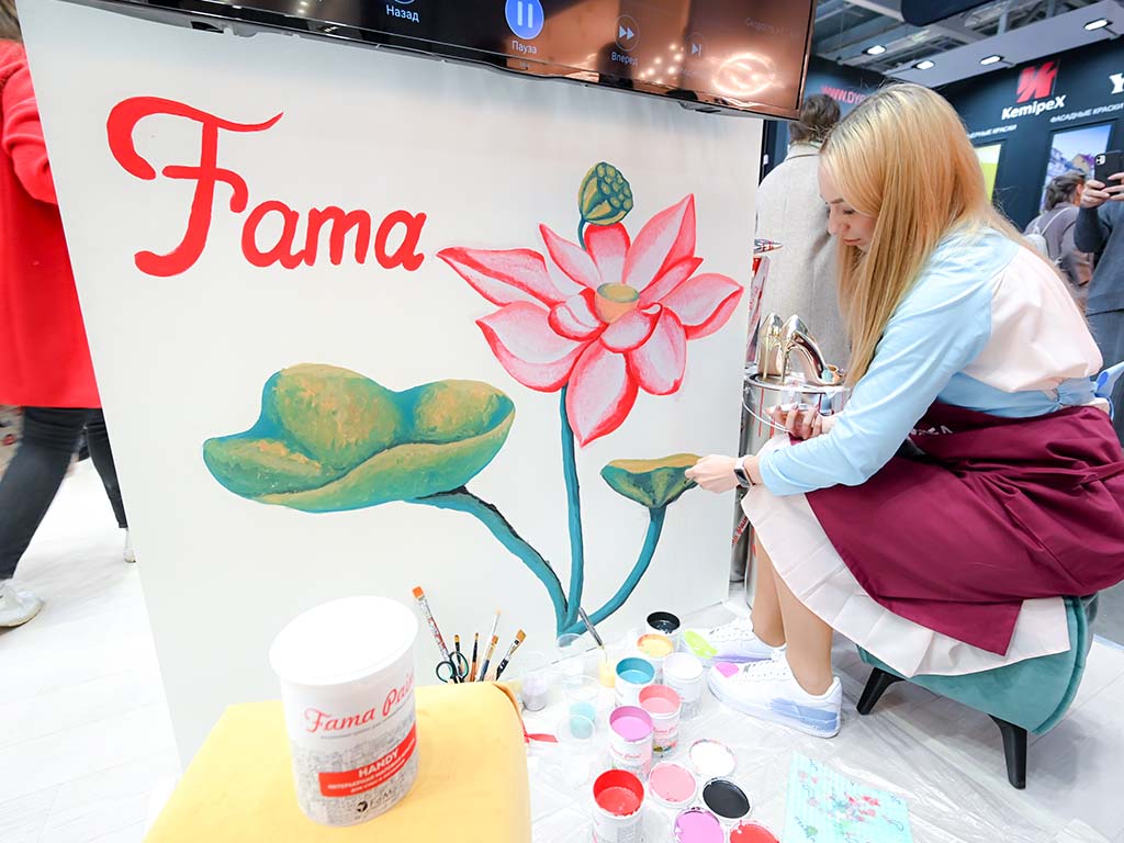Fama приняла участие в Международной выставке строительных и отделочных материалов MosBuild 2023
